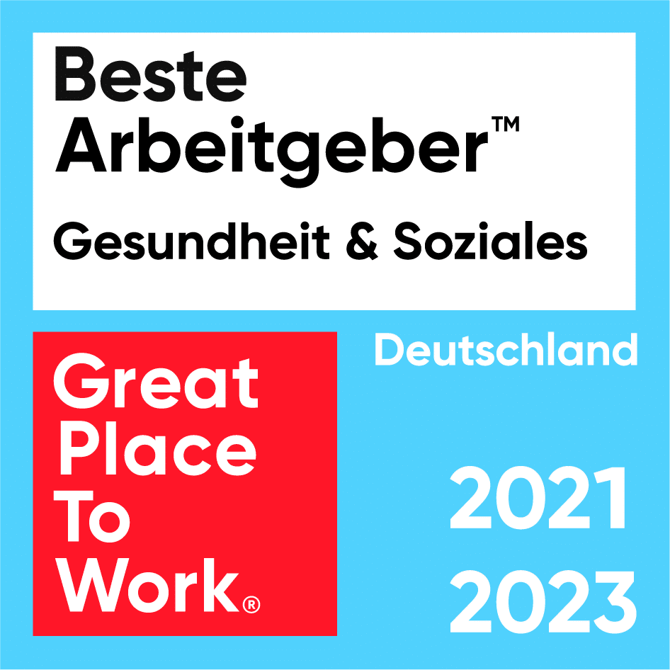 Beste-Arbeitgeber-Gesundheit-Soziales-20212023-RGB a blue and red sign with white text